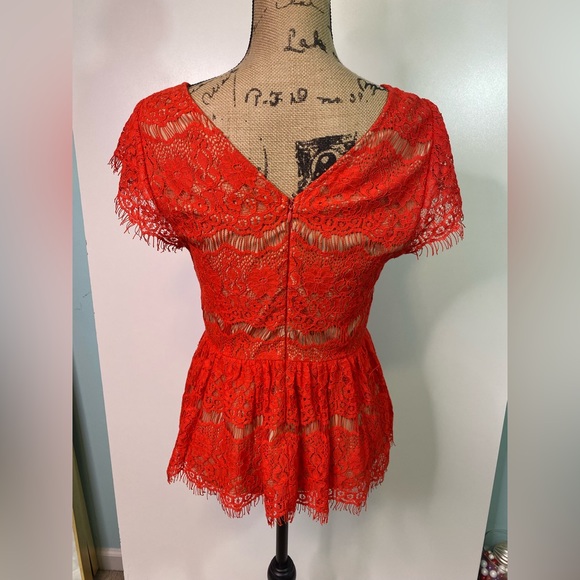 Anthropologie Maeve Katrine Peplum Top size S - Picture 6 of 13